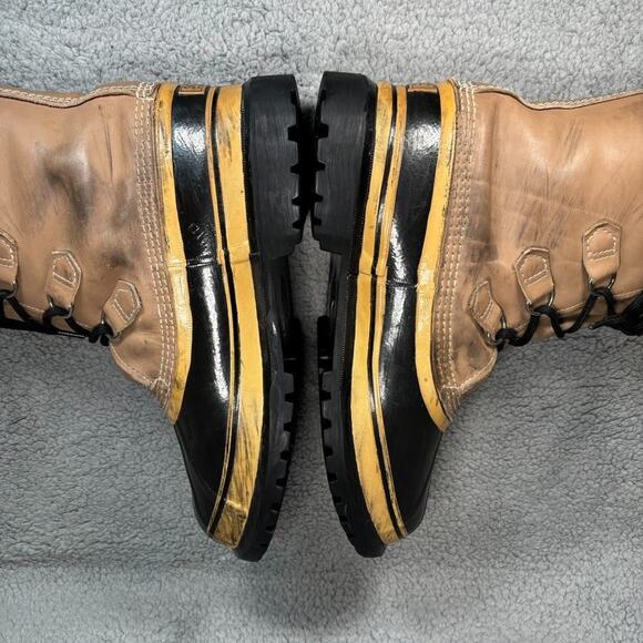 Sorel Caribou Boots Mens 11 Virgin Wool Insulated Kaufman Made in Canada Winter - Picture 7 of 12